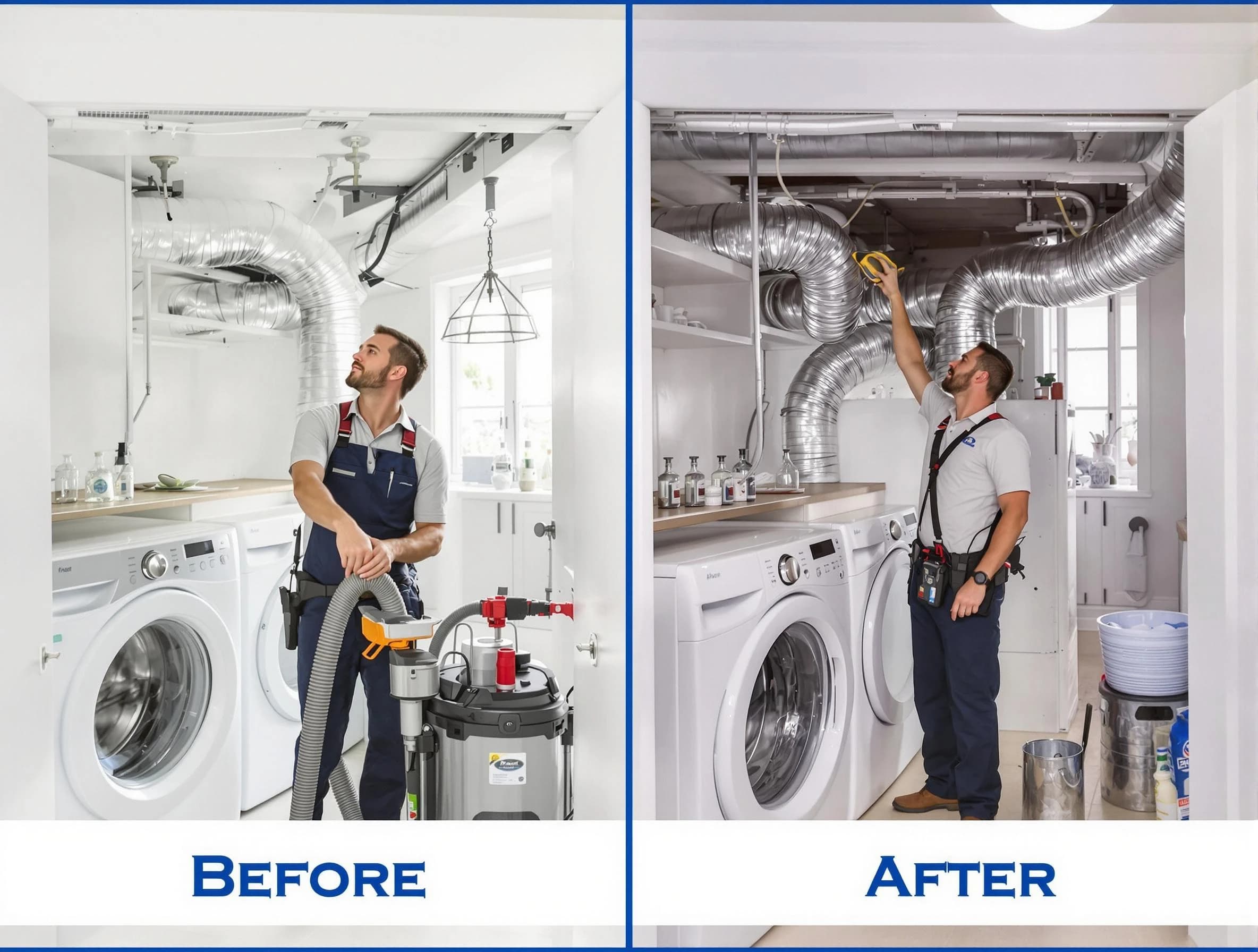 Expert gas dryer vent cleaning by Mansfield Dryer Vent Cleaning in Mansfield