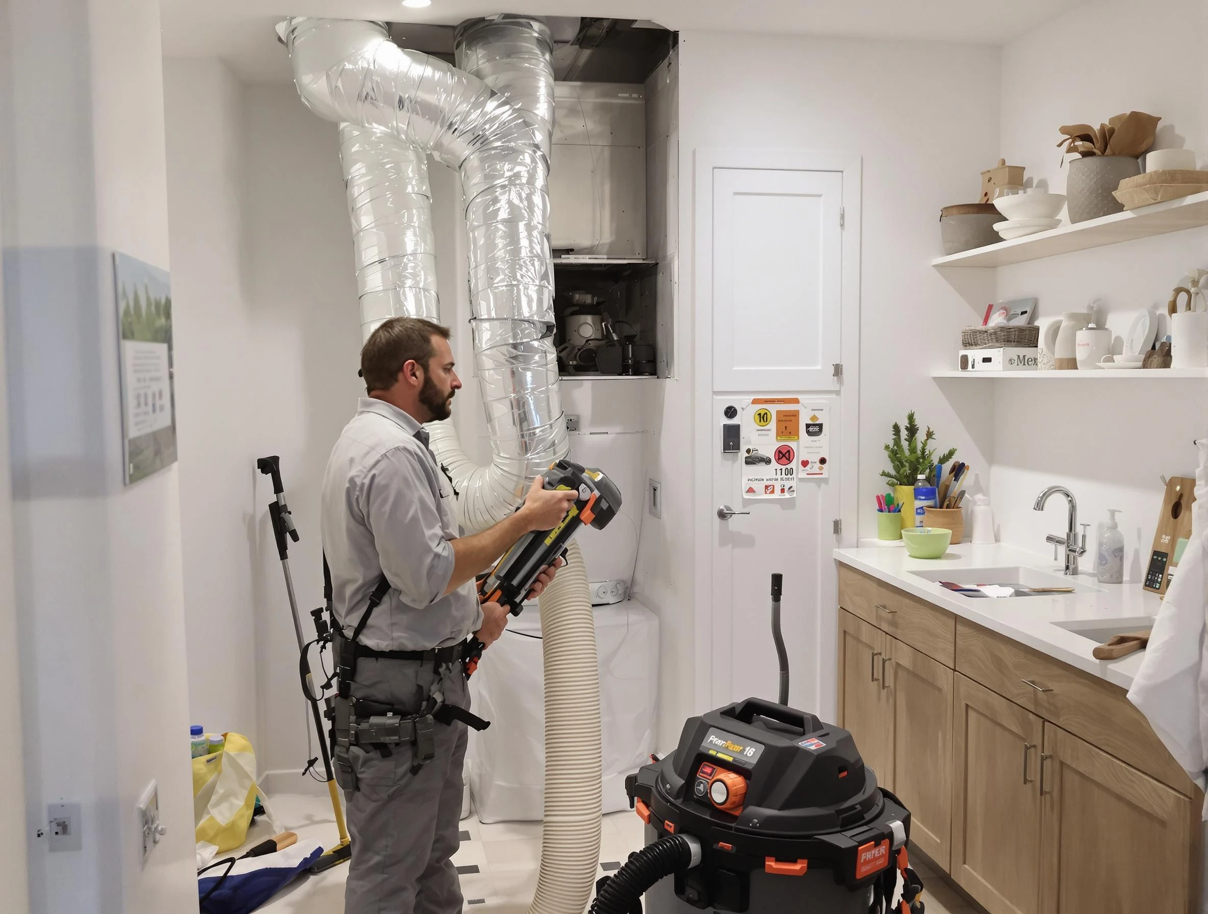Clogged Dryer Vent Cleaning in Mansfield