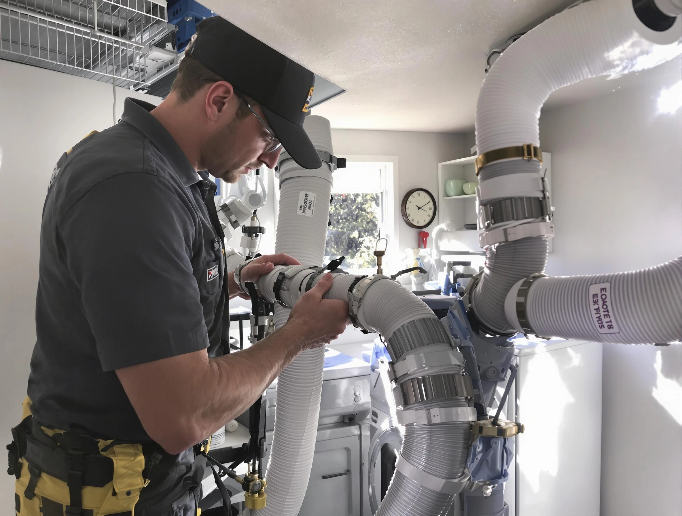 Dryer Vent Hose Installation in Mansfield