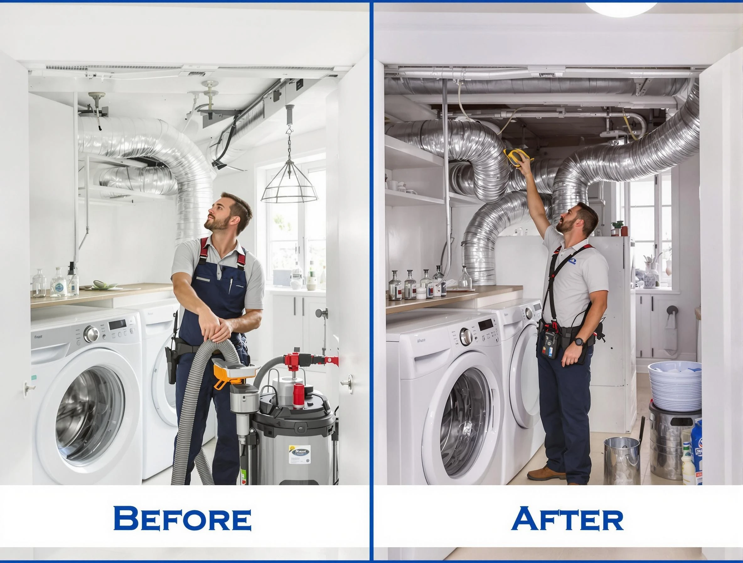 Expert gas dryer vent cleaning by Mansfield Dryer Vent Cleaning in Mansfield